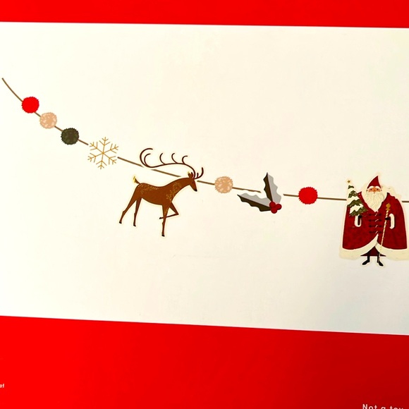 Vintage Style Christmas Banner - Picture 4 of 5